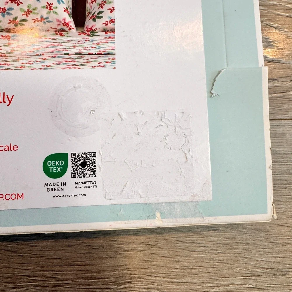 NIB Cath Kidston London Christmas Holly Multi Pillowcase Pair 200 Thread Percale